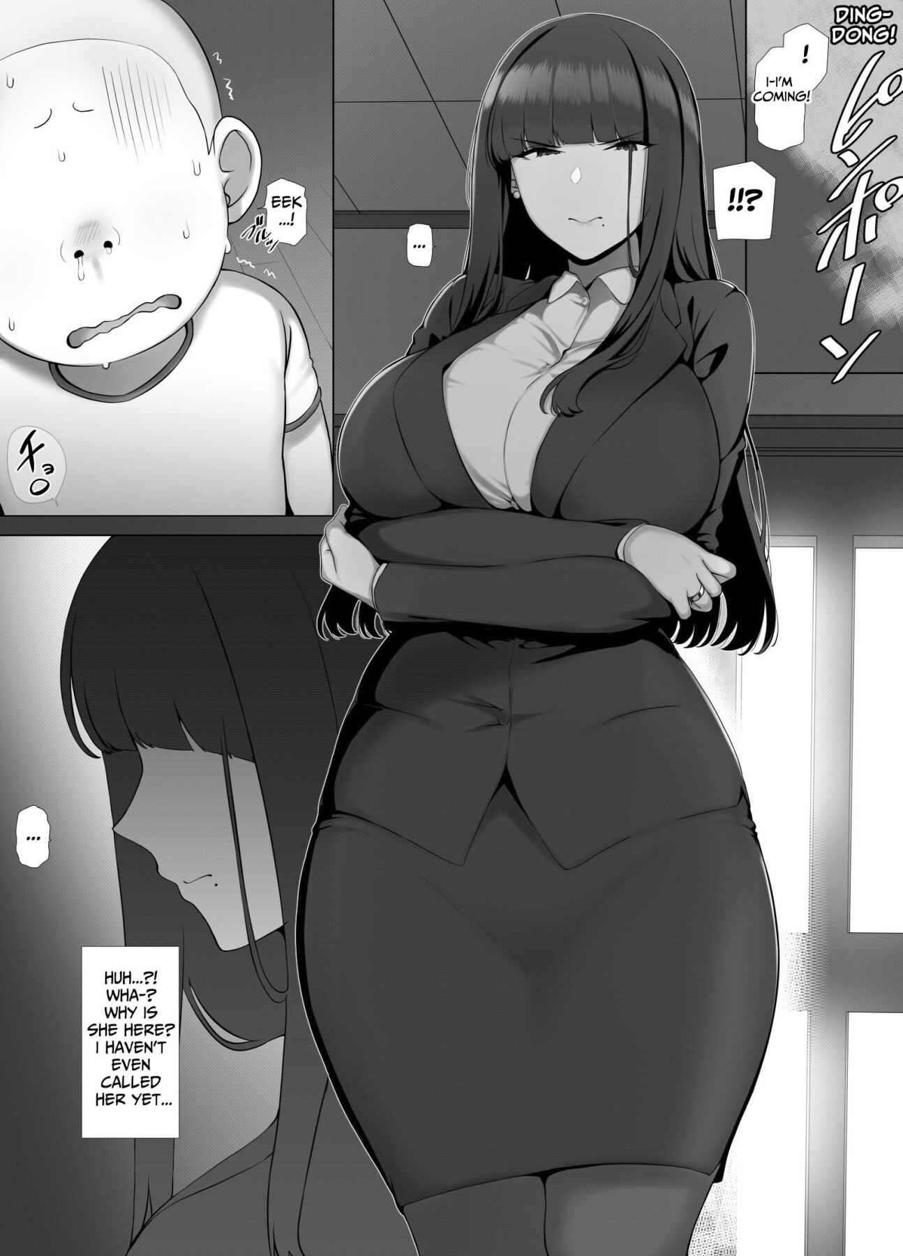 Hentai Manga Comic-Let's Use the MILF Call Girl App......tTurn This Scary Instructor into a Dirty Slut!-Read-16